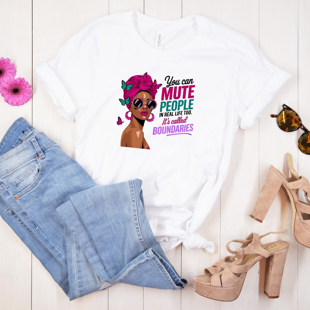 White Graphic T-Shirt with Colorful Print